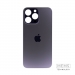 Задняя крышка для iPhone 14 Pro Max (A2895) Темно-фиолетовый (стекло, широкий вырез под камеру, логотип)#2150825