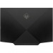 Крышка матрицы для ноутбука HP Omen 15-dh черная (серебряный логотип)#1857151