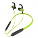 Наушники с микрофоном Bluetooth Celebrat A15 зеленые#1875768
