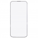 Защитное стекло с сеткой динамика для iPhone 14 Pro Черный#1857724