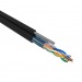 Кабель витая пара F/UTP, CAT 5e, PE, 4PR, 24AWG, OUTDOOR, SOLID, черный, с тросом, 305м, PROconnect#2045998