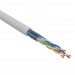 Кабель витая пара F/UTP, CAT 5e, PVC, 4PR, 24AWG, INDOOR, STRANDED, серый, 305м, "Rexant"#2046004