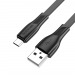 Кабель USB - Micro USB Borofone BX85 "Auspicious" (2.4А, 100см) черный#1858841