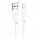 Кабель USB - Micro USB HOCO X83 "Victory" (2.4А, 100см) белый#1858853