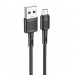 Кабель USB - Micro USB HOCO X83 "Victory" (2.4А, 100см) черный#2051136