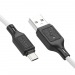 Кабель USB - Micro USB HOCO X90 "Cool silicone" (2.4А, 100см) белый#1858897