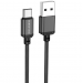 Кабель USB - Type-C Borofone BX87 "Sharp" (3А, 100см) черный#2013659