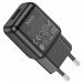 СЗУ с выходом USB Hoco C96A (2.1A/1USB) черное#1858152