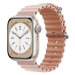 Ремешок - ApW26 Ocean Band Apple Watch 42/44/45/49 mm силикон (light pink/brown) (214260)#1861006