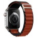 Ремешок - ApW27 Alpine Loop для "Apple Watch 38/40/41 mm" текстиль (black/brown) (214297)#2004458