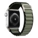 Ремешок - ApW27 Alpine Loop Apple Watch 38/40/41 mm текстиль (black/green) (214298)#2004459