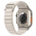 Ремешок - ApW27 Alpine Loop для "Apple Watch 38/40/41 mm" текстиль (white) (214293)#2004462