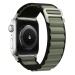 Ремешок - ApW27 Alpine Loop Apple Watch 42/44/45/49 mm текстиль (black/green) (214288)#2004466