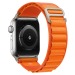 Ремешок - ApW27 Alpine Loop для "Apple Watch 42/44/45/49 mm" текстиль (orange) (214284)#1860953