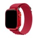 Ремешок - ApW27 Alpine Loop для "Apple Watch 42/44/45/49 mm" текстиль (red) (214286)#2004467