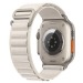 Ремешок - ApW27 Alpine Loop для "Apple Watch 42/44/45/49 mm" текстиль (white) (214283)#2004469