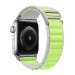 Ремешок - ApW27 Alpine Loop Apple Watch 42/44/45/49 mm текстиль (white/light green) (214290)#1860959