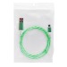 Кабель USB - micro USB - Luminous 100см 2A  (green) (124491)#1860412