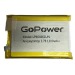 Аккумулятор Li-Pol LP464461UN PK1 3.7V 1300mAh без защиты (толщ.4,6мм, шир.44мм, дл.61мм) "GoPower"#1899500