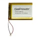 Аккумулятор Li-Pol LP884762 PK1 3.7V 3200mAh (толщ.8,8мм, шир.47мм, дл.62мм) "GoPower"#1898602