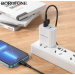 Кабель USB - Apple Lightning Borofone BX91 (2.4A/1m) черный#1863987