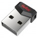 Флеш-накопитель USB 8GB Netac UM81 Ultra чёрный металл#1893155