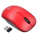 Мышь Оклик 525MW черный/красный оптическая (1000dpi) беспроводная USB для ноутбука (3but) [14.04], шт#1864183