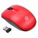 Мышь Оклик 525MW черный/красный оптическая (1000dpi) беспроводная USB для ноутбука (3but) [14.04], шт#1864182