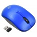 Мышь Оклик 525MW черный/синий оптическая (1000dpi) беспроводная USB для ноутбука (3but) [14.04], шт#1864180
