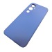 Чехол силиконовый Tecno Pova 4 Pro Silicone Cover 2mm голубой#1924706