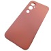 Чехол силиконовый Tecno Pova 4 Pro Silicone Cover 2mm розовый#2086905
