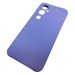 Чехол силиконовый Tecno Pova 4 Pro Silicone Cover 2mm сиреневый#2086904