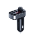 Автомобильный FM-трансмиттер XO-BCC10 bluetooth, 2.4А USB, цвет черный#1868996