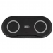 Беспроводное зарядное устройство XO WX025, 2в1(Phone+Phone/AirPods) цвет черный#1868409