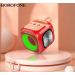 Портативная колонка Borofone BR29 (Bluetooth/FM/USB/TF/AUX/5Bт) светящаяся красная#1870519