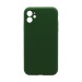 Чехол Silicone Case NEW без лого для Apple iPhone 11/6.1 (защита камеры) (061) зеленый#1997689