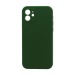 Чехол Silicone Case NEW без лого для Apple iPhone 12/6.1 (защита камеры) (061) зеленый#1997677