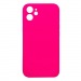 Чехол Silicone Case NEW без лого для Apple iPhone 12/6.1 (защита камеры) (062) розовый#1896515