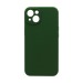 Чехол Silicone Case NEW без лого для Apple iPhone 13/6.1 (защита камеры) (061) зеленый#1997681