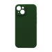 Чехол Silicone Case NEW без лого для Apple iPhone 14/6.1 (защита камеры) (061) зеленый#1975694