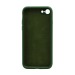 Чехол Silicone Case NEW без лого для Apple iPhone 7/8/SE 2020 (защита камеры) (061) зеленый#1975689