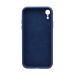 Чехол Silicone Case NEW без лого для Apple iPhone XR (защита камеры) (020) синий#1975219