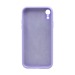 Чехол Silicone Case NEW без лого для Apple iPhone XR (защита камеры) (047) сиреневый#1939669