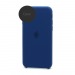 Чехол-накладка Silicone Case NEW с лого для Apple iPhone 11/6.1 (защита камеры) (020) синий#1871775