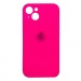 Чехол Silicone Case NEW с лого для Apple iPhone 13/6.1 (защита камеры) (062) розовый#1896532