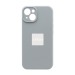 Чехол-накладка Silicone Case NEW с лого для Apple iPhone 14/6.1 (защита камеры) (026) светло-серый#1939589