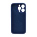 Чехол-накладка Silicone Case NEW с лого для Apple iPhone 14pro/6.1 (защита камеры) (020) синий#1939603