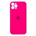 Чехол Silicone Case NEW с лого для Apple iPhone 14pro/6.1 (защита камеры) (062) розовый#1896528