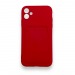 Чехол iPhone 11 силикон Card Case с Карманом для карты Красный#1872083