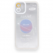 Чехол iPhone 11 (Full Camera/Moon Белый) Силикон Прозрачный 1.5mm#1872175